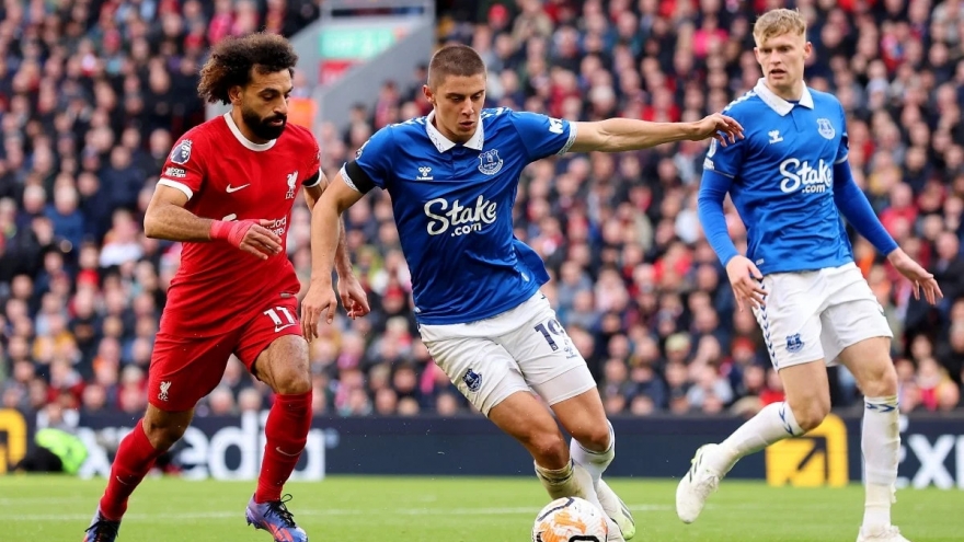 Trực tiếp Everton vs Liverpool: Rực lửa derby Merseyside